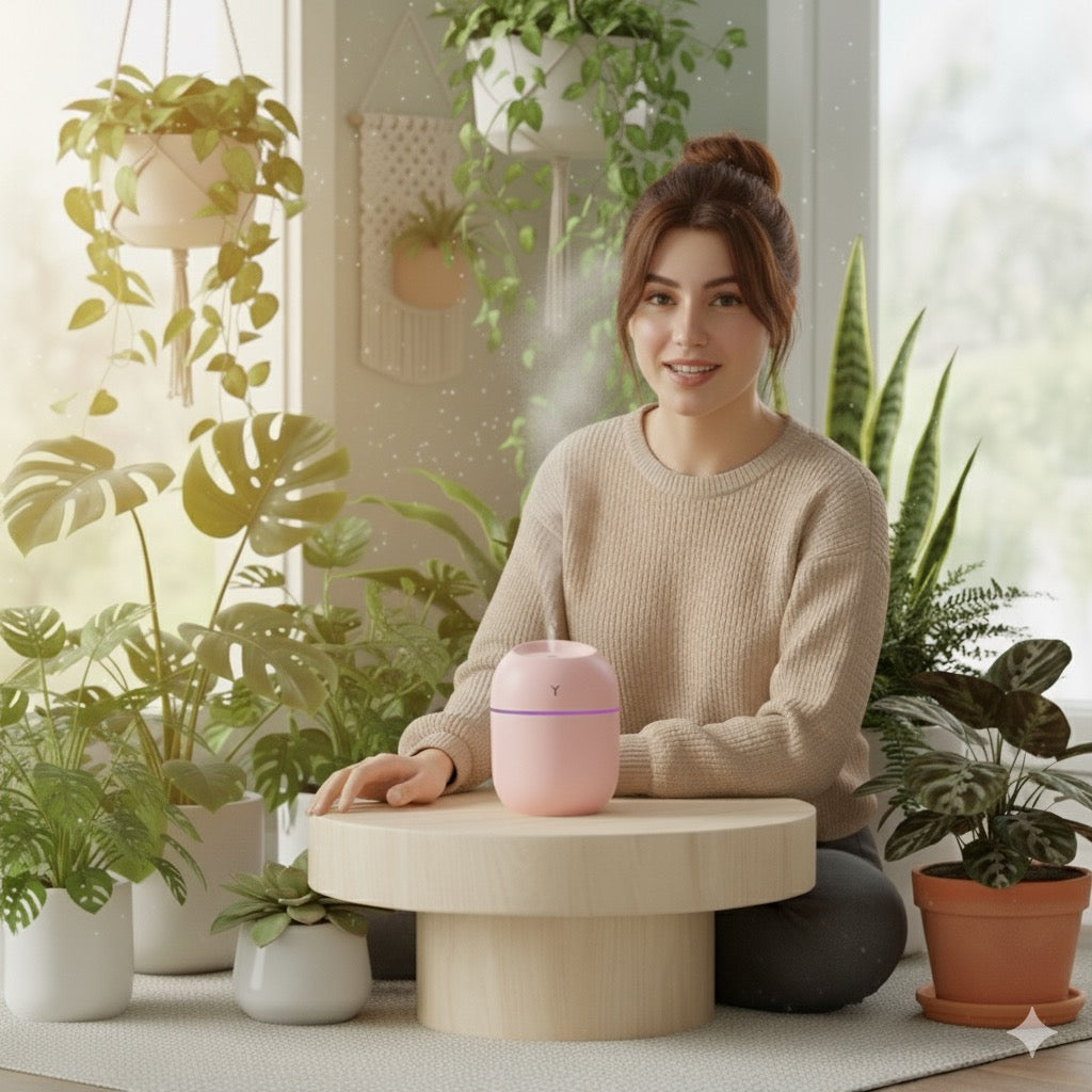 Mini Mist – Ultrasonic USB Humidifier for Houseplants